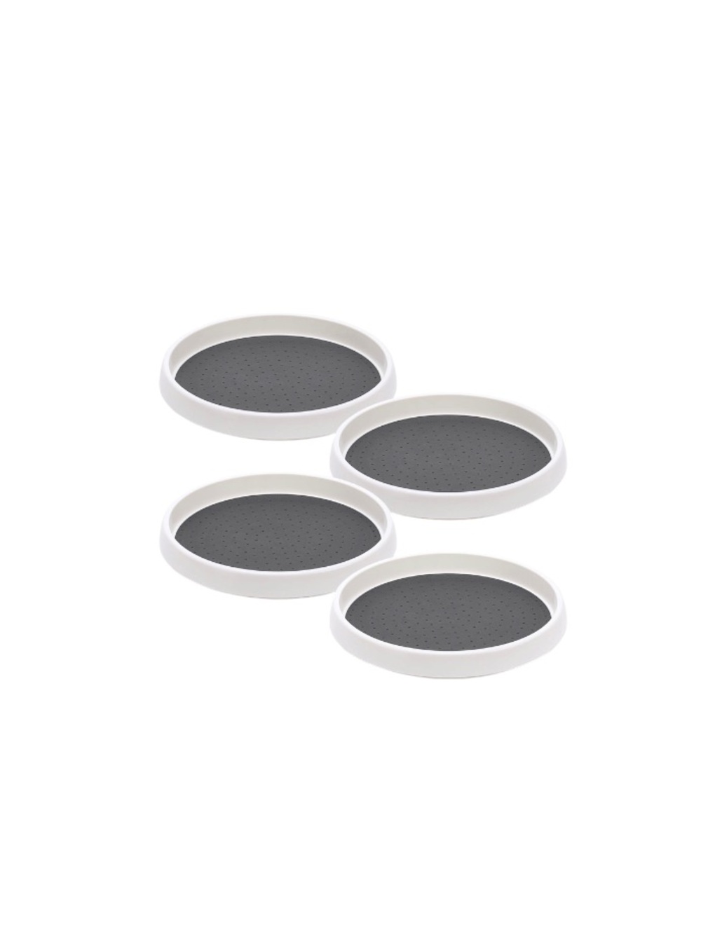 Lazy Susan Turntable, Set Of 4, 10 Inch